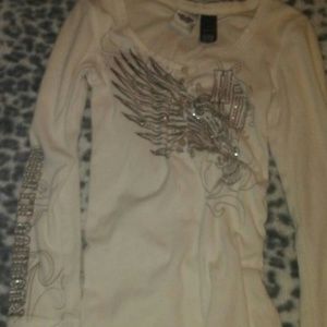 Harley Davidson bling thermal top